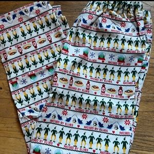Hanna Anderson Adult Size XS ELF Christmas pajama pants